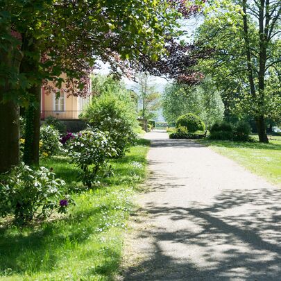 Parkanlage des Parkhotels Bad Schandau